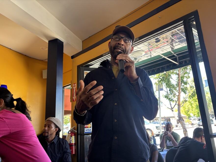 Chef Nigel Jones is the owner of Calabash Restaurant in Oakland.