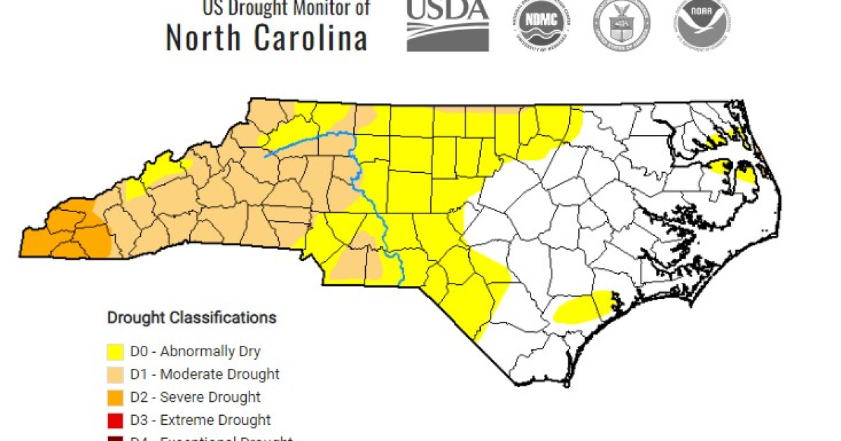 Holiday rains ease drought conditions in western NC | WFAE 90.7 ...