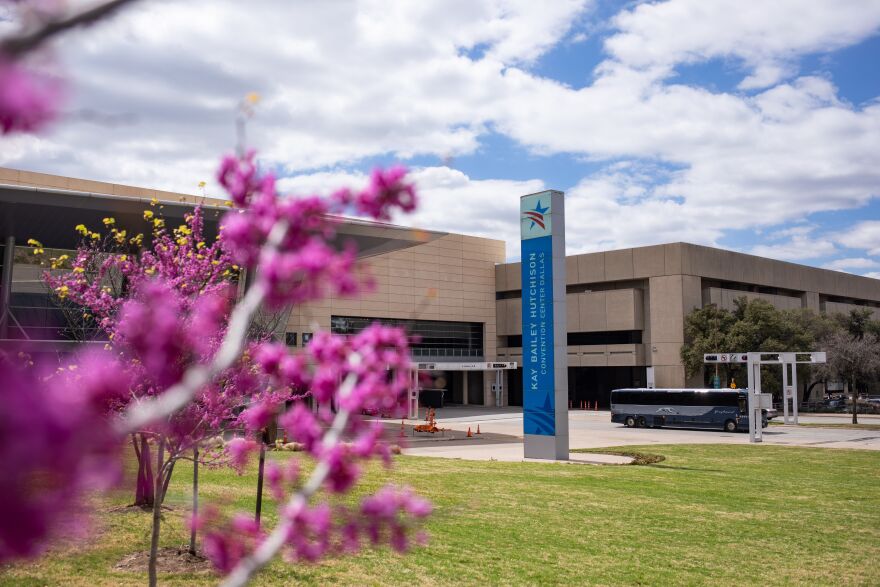 The Kay Bailey Hutchison Convention Center in downtown Dallas.