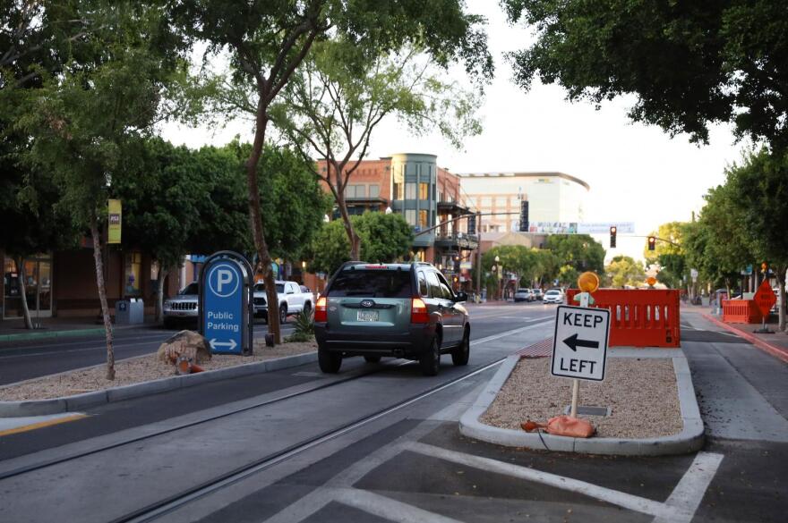 Tempe Streetcar rail
