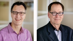 Bill Radke (left) and Ross Reynolds
