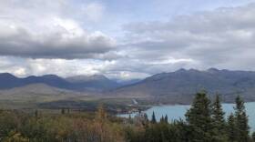 a mountain view