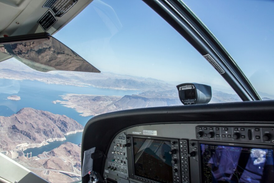Lake Mead from a Cessna Grand Caravan