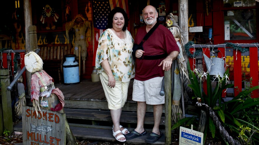 Rod and Helen Gaudin run Hot Rod's BBQ.