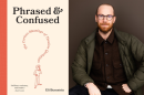 The cover of "Phrased & Confused" and author Eli Burnstein. (Courtesy of Abrams and Andrew Johnson)