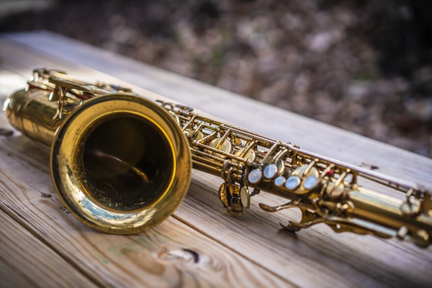 A saxophone