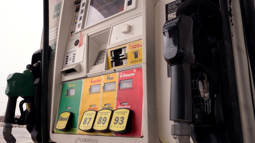 Photo of gas pump