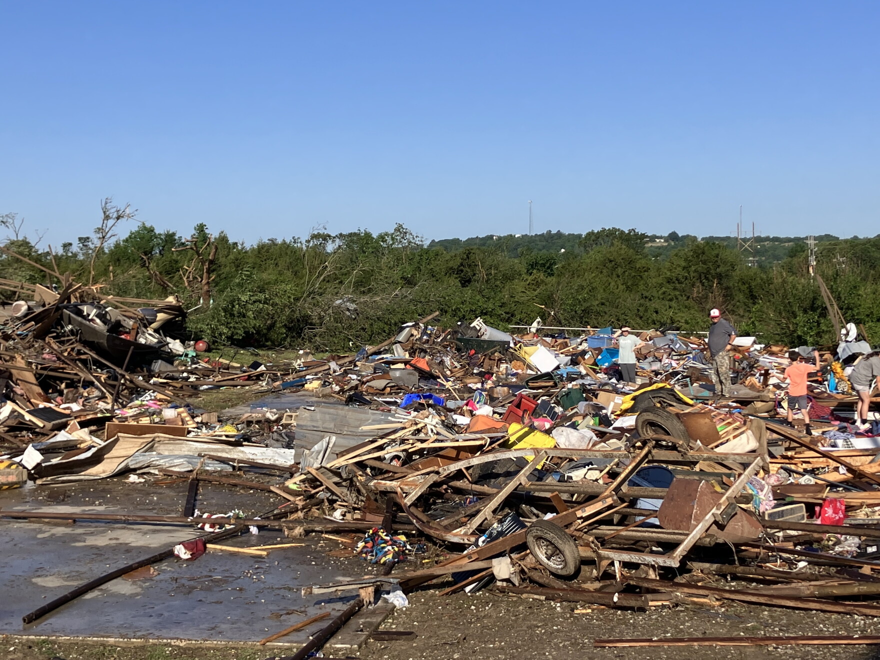Barnsdall 'in despair' after second tornado in five weeks hits | KGOU ...