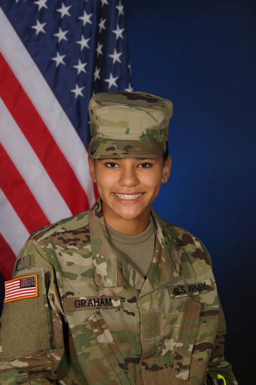 Pfc. Asia Graham