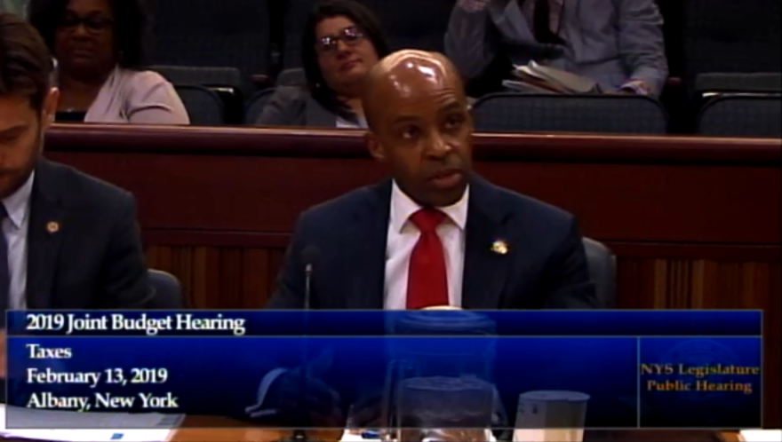 Alphonso Davis testifying on the Cannabis Regulation and Taxation Act.
