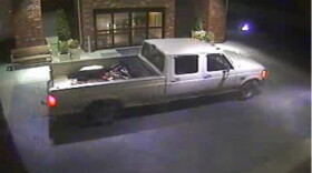 Police believe this pick-up was involved in the trailer thefts.