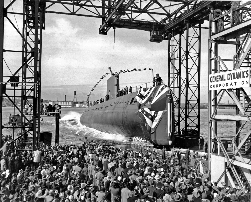 The launch of the USS Nautilus