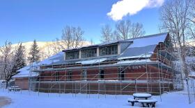 The Old Powerhouse building off of North Mill Street is fenced off with work underway for the building’s remodel. The Aspen City Council will review a new contract with A2 Associates LLC to pick up the remaining work required to remodel the city-owned building.