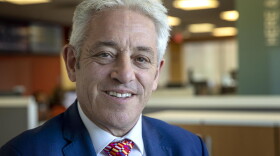 John Bercow, speaker of Britain’s House of Commons, said he would step down as Commons Speaker at the end of October after 10 years on the job. (Robin Lubbock/WBUR)