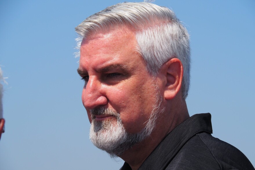 Indiana Gov. Eric Holcomb on Tuesday, August 6, 2024.