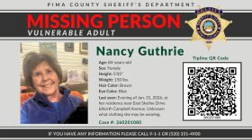 Pima County officials report that Nancy Guthrie, 84, was last seen at her Tucson home on the night of Jan. 31, 2026.