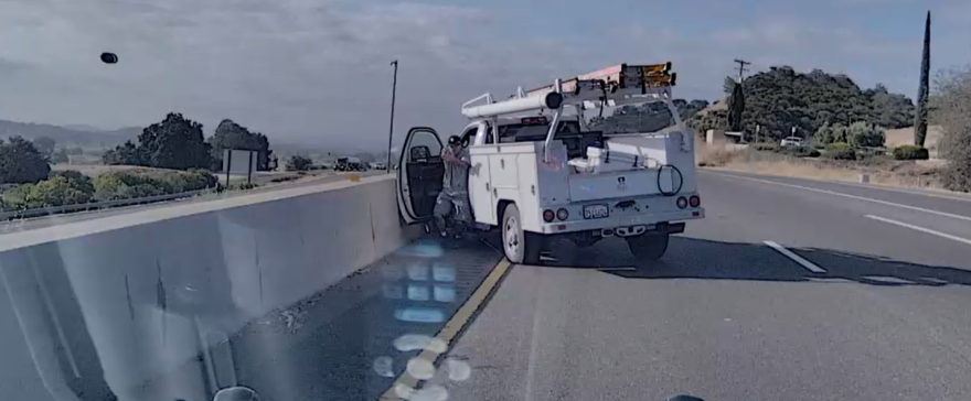 Dashcam video from a San Luis Obispo County Sheriff's patrol unit of a man pointing what appeared to be a handgun at deputies. He was fatally shot by deputies moments later. It turned out to be a pellet gun.