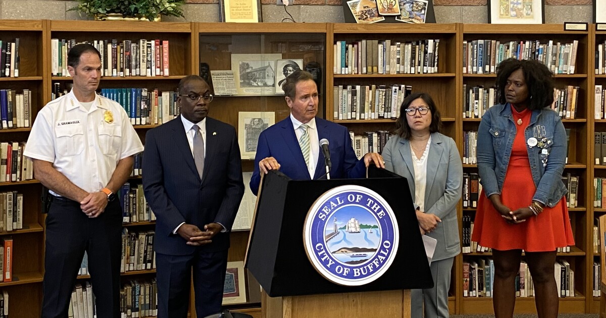 Higgins revives push for Aaron Salter body armor bill in Congress WBFO