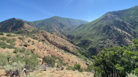 Hikers can see the burn scar left by the South Canyon Fire from the top of the Storm King Fire Memorial Trail. The trail takes visitors along the same path used by firefighters in 1994.