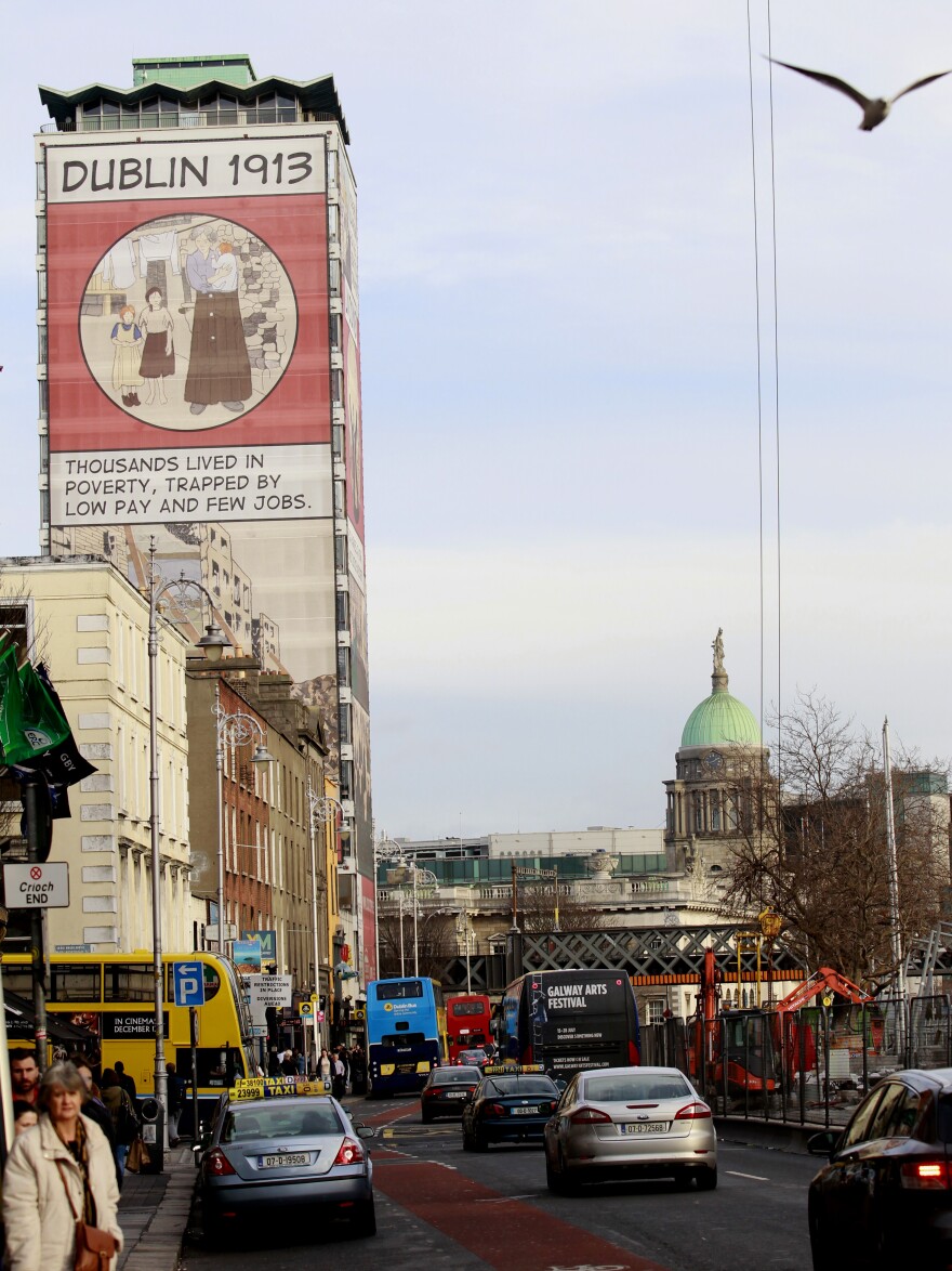Ireland officially ended its reliance on a $93-billion European loan program on Sunday, but austerity programs are still in place and young people are leaving the country to find work.