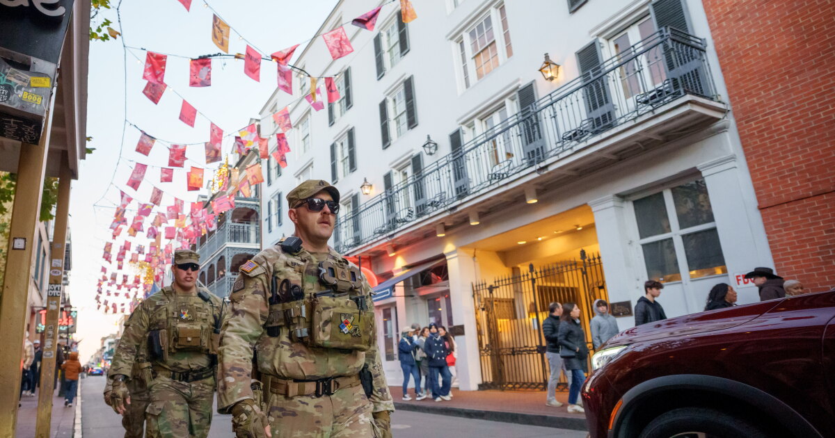 Louisiana National Guard to leave New Orleans after 8 months