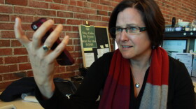 A frequent sight in our newsroom: Business reporter Carolyn Adolph arguing with Siri, the iPhone personal assistant.