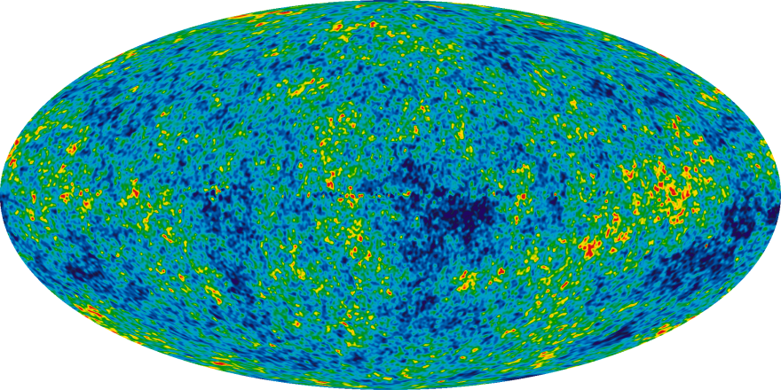 NASA's second satellite, launched in 2001, provided a more detailed view of ripples in the microwaves. The ripples correspond to matter that eventually turned into galaxies.