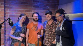 The Fabulous 413 hears live music from Levyosn before they head to Yidstock at the Yiddish Book Center in Amherst.