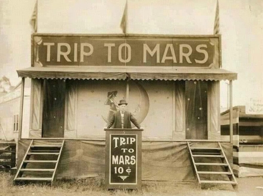 "A Trip to Mars" (1910) is a significant early science fiction film Produced by Thomas Edison, A "A Trip to Mars," revolves around a group of scientists who build a spacecraft capable of traveling to Mars., where they encounter alien civilizations and strange landscapes.
