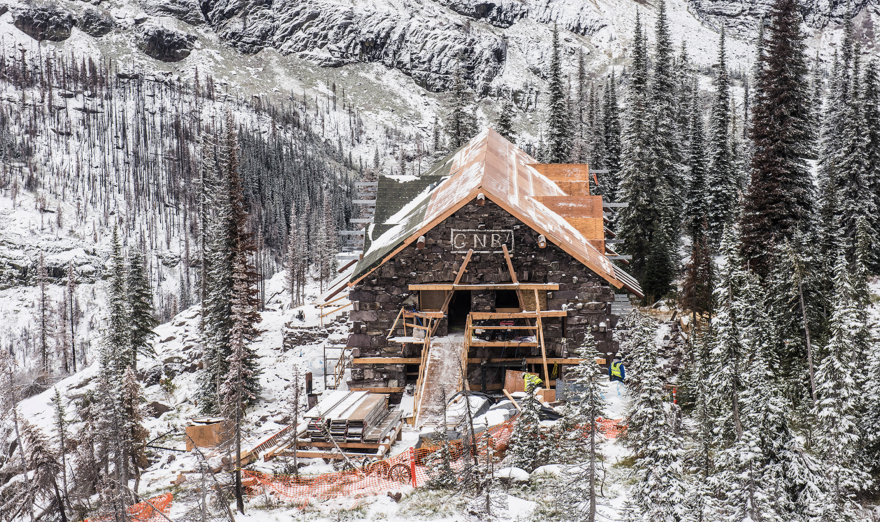 The Sperry Chalet on Oct. 3, 2018.