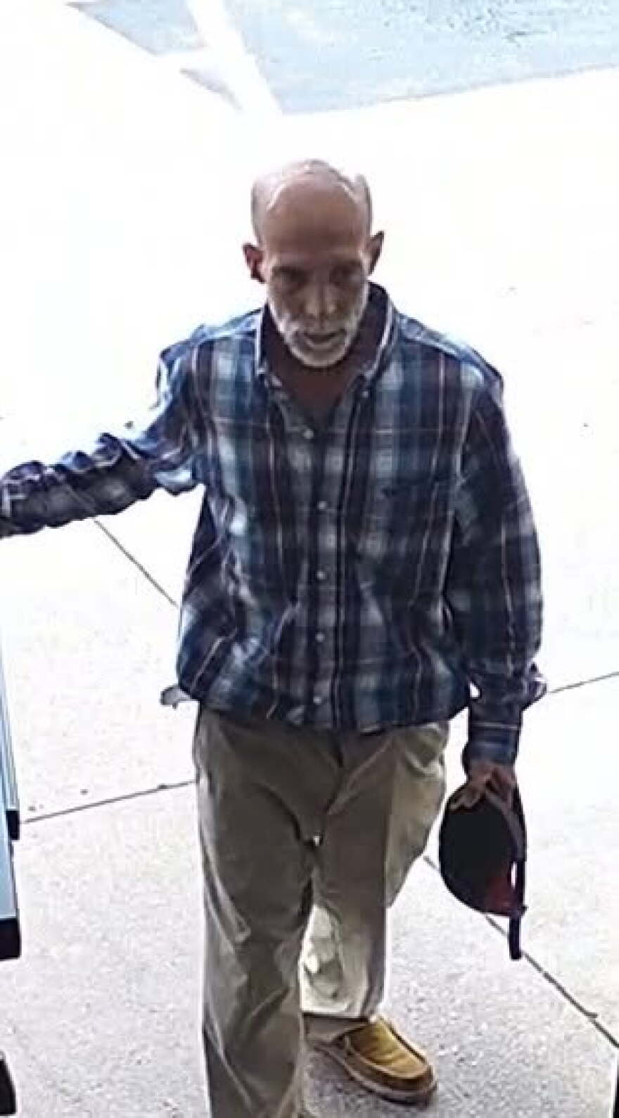 Photo of suspect man