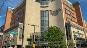 The University of Maryland Medical Center in Baltimore is one of many hospitals that would be able to take advantage of a proposal to fill staffing gaps in future health crises. Credit: Wikimedia Commons