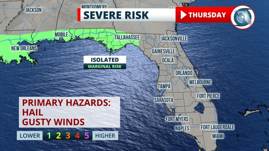Thursday Severe Outlook