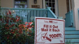 Households put up signs to encourage census participation in 2010. The 2020 census will differ from ones in the past because it will be conducted almost entirely online.