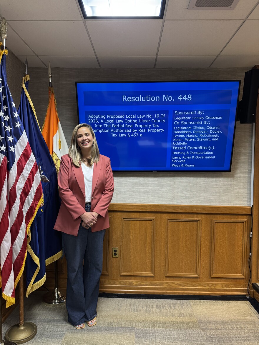 Ulster County District 19 Legislator Lindsey Grossman