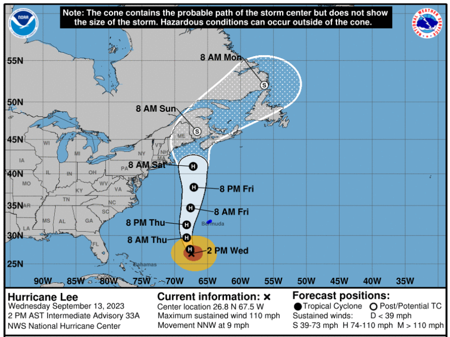 As Hurricane Lee churns off the eastern U.S., another danger lurks rip