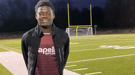 Co-captain Estube Byoke is one of just over 40 students selected to play in the 2023 High School All-American Game.