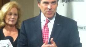 Rick Perry makes Tulsa stop