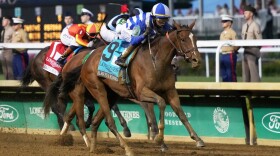 Always a Runner (9) ridden by Jose L. Ortiz wins the 152nd running of the Kentucky Oaks at Churchill Downs, Friday, May 1, 2026.