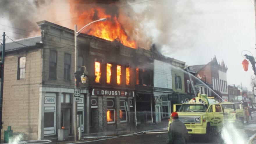 Jamestown is still feeling the economic effects of several downtown fires in the 1990s.