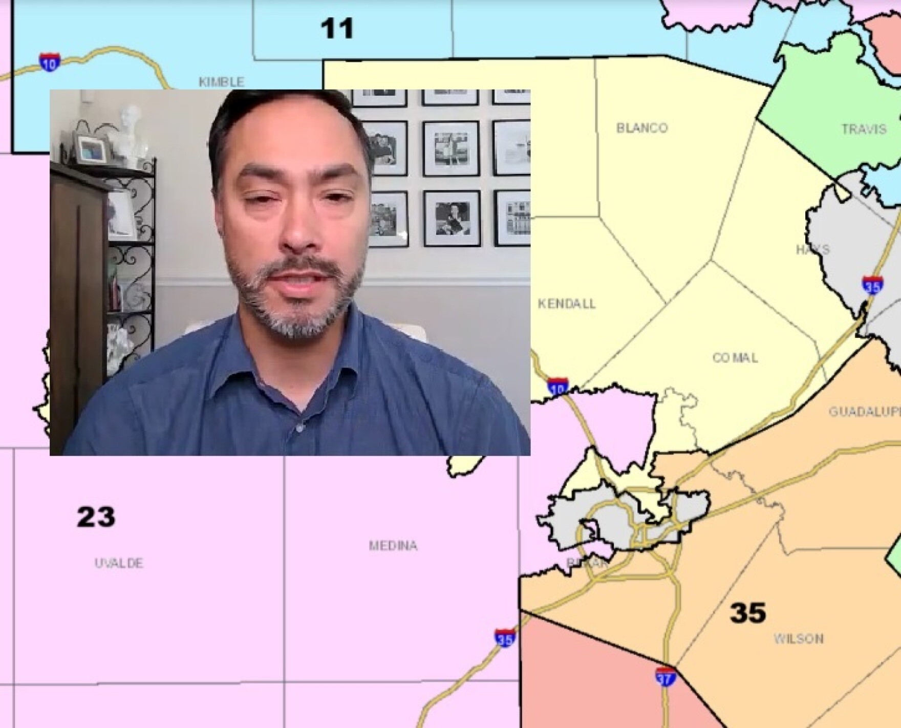 Rep. Joaquin Castro cut out of his own district in GOP redistricting | TPR