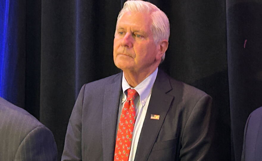 Nassau County Executive Bruce Blakeman, the Republican candidate for New York governor, is seen in this file photo from the Conservative Party conference.