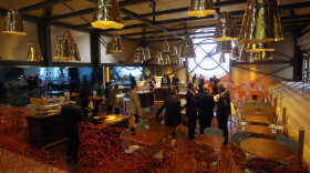 Art galleries are opening their own restaurants. (Pierre Verdy/AFP/Getty Images)