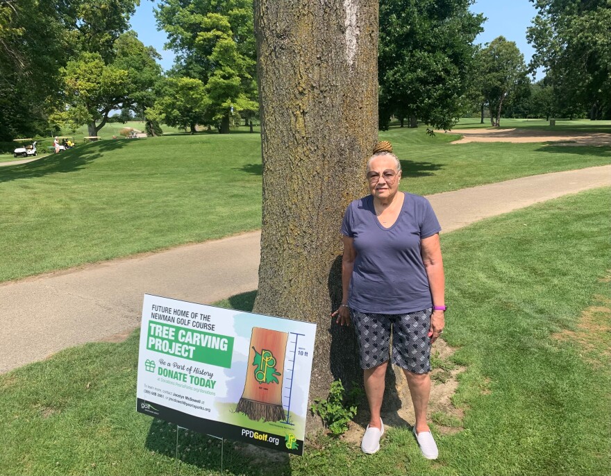 Jackie Petty is the chairwoman of the Peoria Park District Golf Advisory Committee.