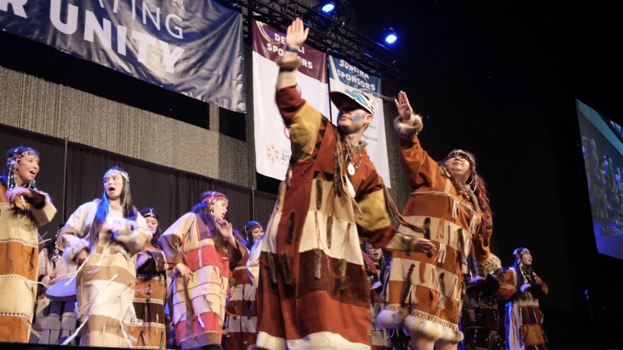 “We always talk about how our ancestors are always with us,” Newman said. “But this is that visual and that vocal representation of that saying, ‘ancestors come to the space with us, dance with me, sing with me. We invite you into this space.’”