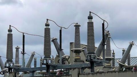 Electrical substation.
