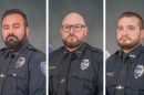 From left to right: Officer Peter Gale, Officer Brent Payne and Officer Phillip Wagner of the Lorain Police Department.