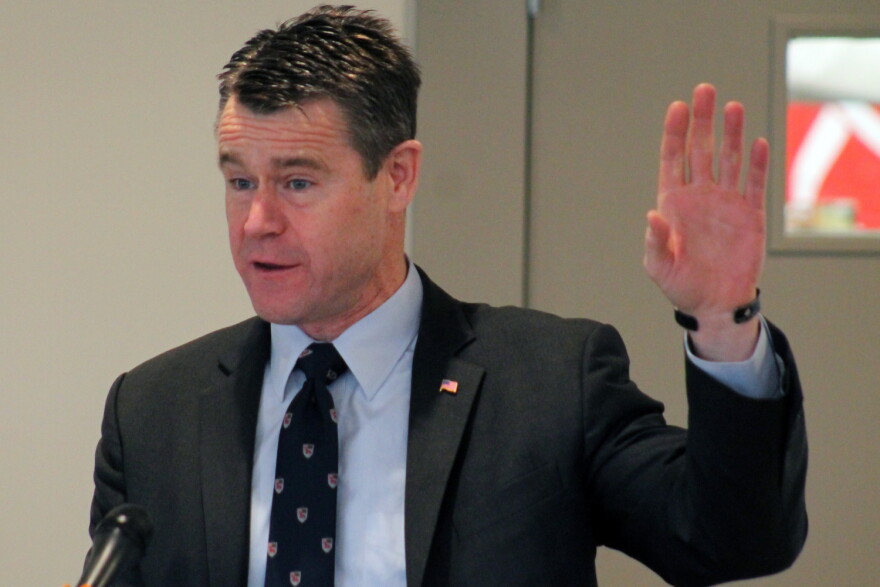 U.S. Sen. Todd Young (R-Ind.) said current sanctions against Russia – and the threat of more, if Russia goes further in its actions against Ukraine – are the right move.