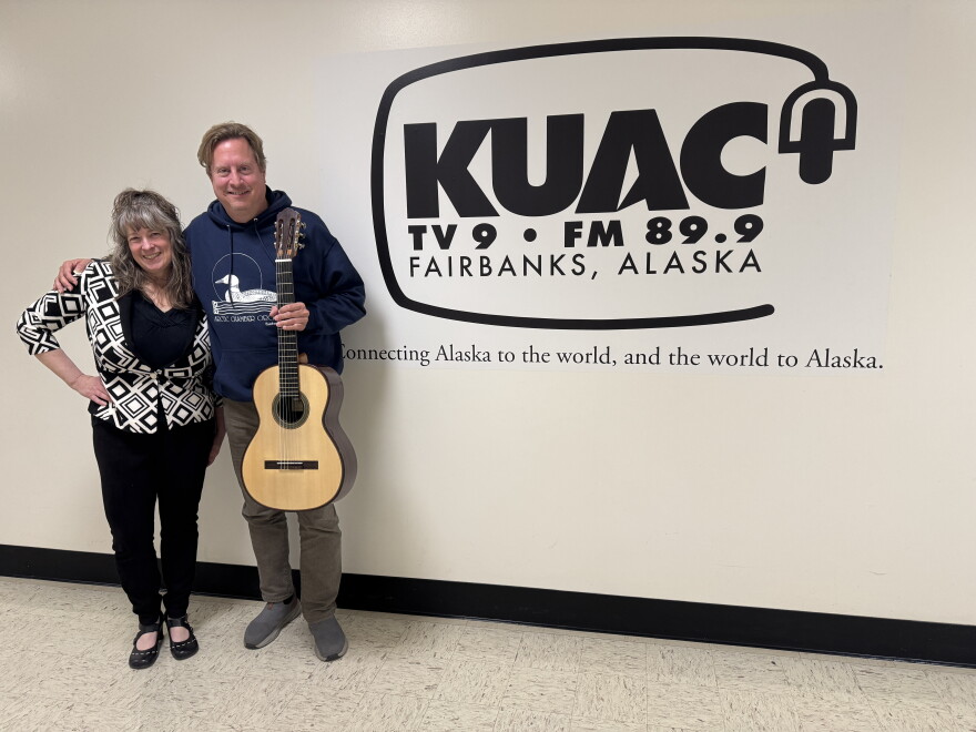Alaska Live host Lori Neufeld and Classical Guitarist Jason Vieaux