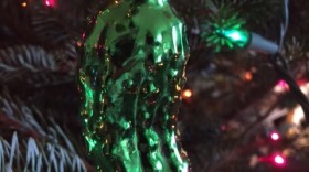 THE pickle that hangs on Howard Wilkinson's Christmas tree each year. 